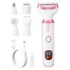 Electric Razors for Women, 5-in-1 Rechargeable Body Shaver with LED Display, Highly Efficient & Smooth Facial and Body Hair Remover Essential Beauty ToolElectric Razors for Women view 1