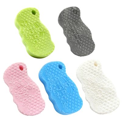 5Pcs Exfoliating Bath Sponge, 3D Super Soft PVA Exfoliating Body Scrubber Reusable Skin Friendly Bath Sponges for Adults Children, Random ColorExfoliating Sponge