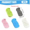 5Pcs Exfoliating Bath Sponge, 3D Super Soft PVA Exfoliating Body Scrubber Reusable Skin Friendly Bath Sponges for Adults Children, Random ColorExfoliating Sponge view 4