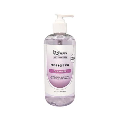 BeBeauty Pre-Wax Cleanser Professional Waxing Skin Prep Solution 16 oz