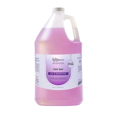 Post Wax Massage Oil Nourishing Wax Remover & Hydrating Aftercare for Smooth, Comfortable Skin by BeBeauty 1 Gallon
