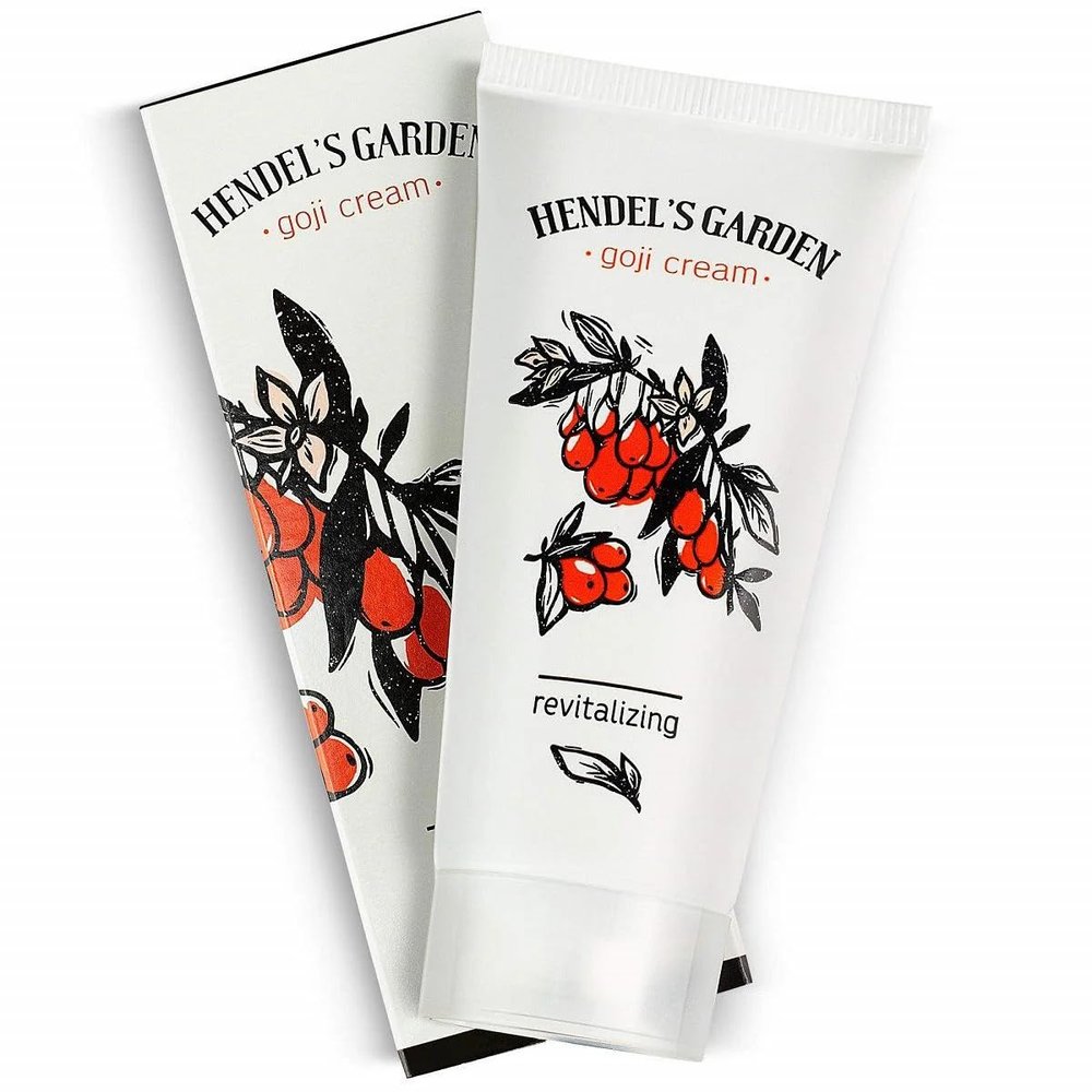 10 Tubes of Goji Berry Revitalizing Moisturizing Anti Age Anti-Wrinkle Cream Hendels Garden (10X50ML)