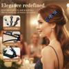 2026 New Sparkling Crystal Stone Braided Hair Clips, Rhinestone Hair Clips Hair Braid Clips Easily Braided Hair Bands, Shiny Rhinestone Hair Clip for Women and Girls (Mix, 3) view 4