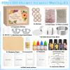 JUYRLE 2 in 1 Bath Bomb and Bath Salts Making Kit - Spa Craft Set for Adults to Make Your Own Shower Bombs & Sea Salt Scrubs with Lavender & Rose, Molds, Press, and Supplies, Gifts for Women & Men view 2