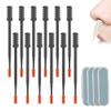 DSACL Nasal Hair Cutter, 2025 Upgraded Double Sided Nose Hair Trimmer for Women Men, 360 Rotating Nose Hair Remover Tool Travel Essentials Christmas Gifts (Gray, 12 Pcs) view 1