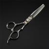 6.0" Professional Haircut Scissors Thinning Shears, 7PCS Salon Multifunctional Thinning Scissors Kit, Fine Adjustment Tension Screw, for Home Salon Barber view 2