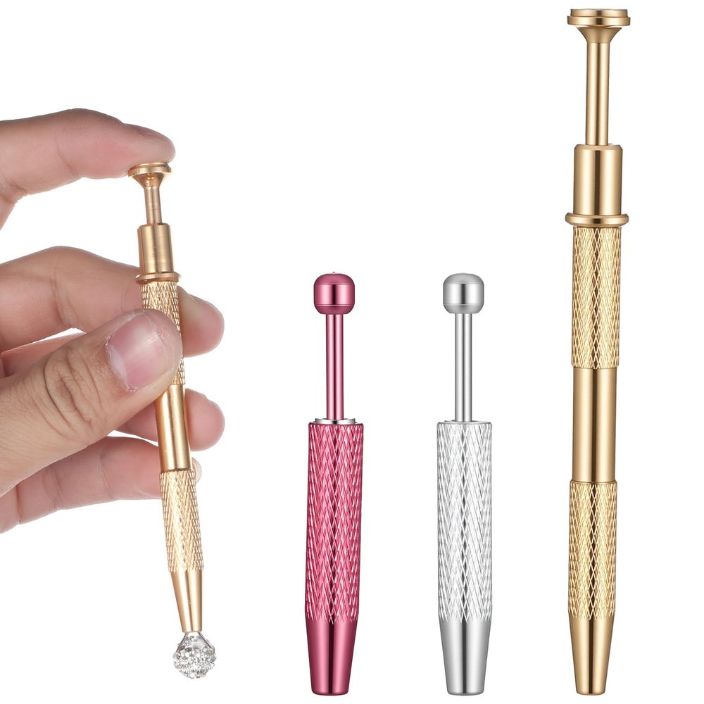 3 PCS Piercing Ball Grabber Tool, 2 Size Jewelry Grabber Tool, Stainless Steel Piercing Tools for Changing Jewelry