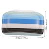 Abaodam Comfortable PVC Bathtub Pillow with Suction Cups Neck and Shoulder Support Bath Tub Headrest for Soaking and Spa Relaxation Bathroom Soaking Tub Pillow for Home and Hotel Use view 2