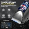 TEENOVA Electric Body Hair Trimmer Shaver - 3 in 1 Pubic Trimmer for Men - Bikini Trimmer for Women - No Nick Groin Ball Razor with Ceramic Blade Head, Wireless Dock Charging, Wet/Dry Use (Black) view 3