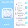 10 pair Lashlift Pads Shields Self Sticky Lash Lift Rods C-Curl Pad Soft Eyelash Perm Rod Air Bubble Silicone-Light Weight Guard No glue Reusable Eyelash Perming for Eyelashes Lifting view 2