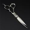 6.0 Inch Right-Hand Razor Edge Barber Shears, 7PCS Salon Multifunctional Thinning Scissors Kit, Fine Adjustment Tension Screw And Hand Polish, for Men Women view 4