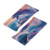 FodPand dolphins art Sports Headbands for Men Women Moisture Wicking Athletic Sweatband Wide Elastic Hair Bands Non-Slip Head Bands for Fashion, Washing Face, Workouts, Yoga, Daily Use view 3