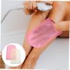STOBAZA 2pcs Exfoliating Bath Gloves for Shower Deep Cleansing and Rich Lather Soft Body Scrubber Gloves for Gentle Exfoliation and Dirt Removal Suitable for Men and Women view 4