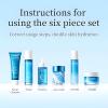 6 Pcs Collagen Skin Care Set for Teen Girls, Hydrating Skincare Set with Cleanser, Toner, Lotion, Serum, Cream & Eye Cream for Teens & Women, view 3