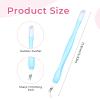 10 Pcs Cuticle Trimmer Pusher Remover, Cuticle Cutter Cuticle Remover Tools Rubber Tip Nail Cleaner Tools Plastic Handle Cuticle Pusher Dead Skin for Fingernails Toenails view 2