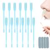 Godmifa 360 Rotating Nose & Ear Groomer, 2025 Dual-Blade Manual Trimmer with Cleaning Brush, 2-in-1 Nasal Hair Cutter for Men and Women (Blue, 12PCS) view 1