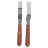 Vaguelly Professional Stainless Steel Waxing Spatula with Ergonomic Wooden Handle Versatile Hair Removal Tool for Full Body Use Portable Wax Applicator for Home and Travel Suitable for All view 1
