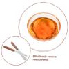 Vaguelly Professional Stainless Steel Waxing Spatula with Ergonomic Wooden Handle Versatile Hair Removal Tool for Full Body Use Portable Wax Applicator for Home and Travel Suitable for All view 3