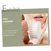 Alipis 3pcs Soft-Bristle Facial Cleansing Brush with Transparent Covers Gentle Exfoliating and Deep Cleansing for Sensitive Skin Lightweight Portable Face Scrubber for Travel and Daily view 4