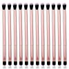 12 Pcs Dual End Eyeshadow Blending Brush, 2 in 1 Eye Shadow Brushes, Double Sided Eyeshadows Makeup Brushes, Eyeshadow Smudge Brush, Eyeshadows Applicator, Makeup Cosmetic Tool for Women view 1