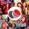 Halloween Kit, Red Temporary Hair Dye Wax, Fake Blood Washable, Face Paint Kit, Painting Palette with Brushes Body Paint view 4