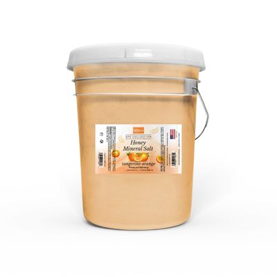 BeBeauty Tangerine Orange Honey Mineral Salt 5 Gallon