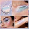 afmicat 5 Colors Glitter Eyeshadow, Multichrome Chameleon Eye Shadow Palette, Long Lasting Shiny, Waterproof & Smudgeproof Sparkle Shimmer Eyeshadow, Eye Shadow Fairy Makeup for Women & Girls, 01 view 2
