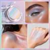 afmicat 5 Colors Glitter Eyeshadow, Multichrome Chameleon Eye Shadow Palette, Long Lasting Shiny, Waterproof & Smudgeproof Sparkle Shimmer Eyeshadow, Eye Shadow Fairy Makeup for Women & Girls, 01 view 4