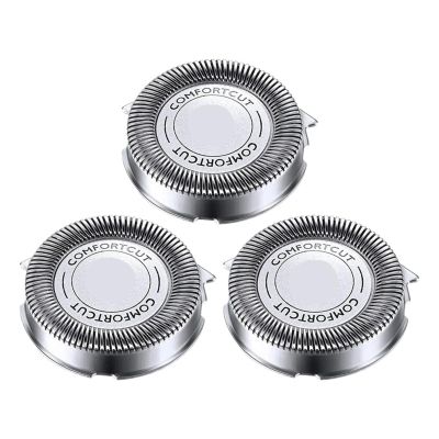 3Pcs SH30/50/52 Shaver Replacement HeadsCompatible For PhilipsElectric Shaver Series 1000200030005000 Blade Head