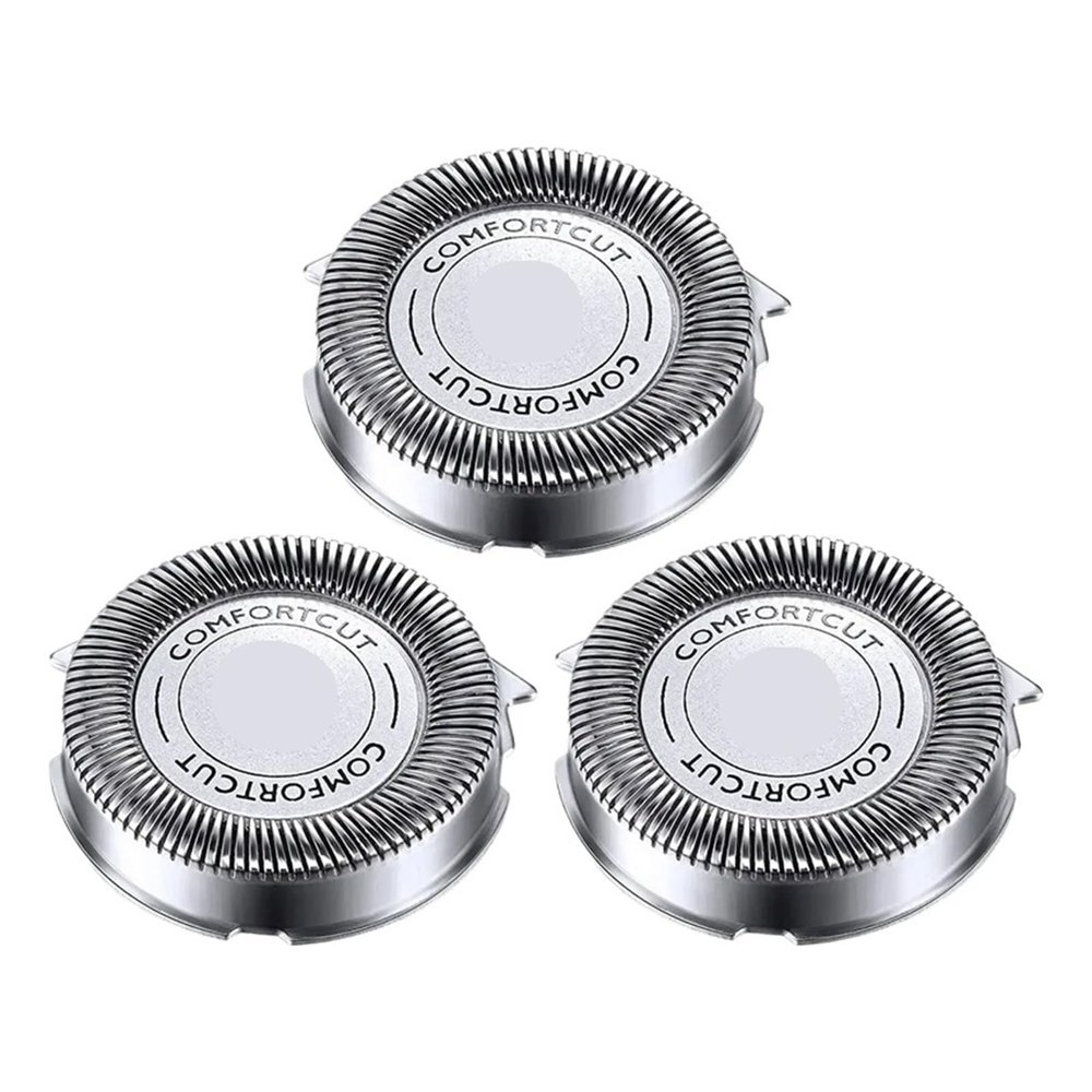 3Pcs SH30/50/52 Shaver Replacement HeadsCompatible For PhilipsElectric Shaver Series 1000200030005000 Blade Head