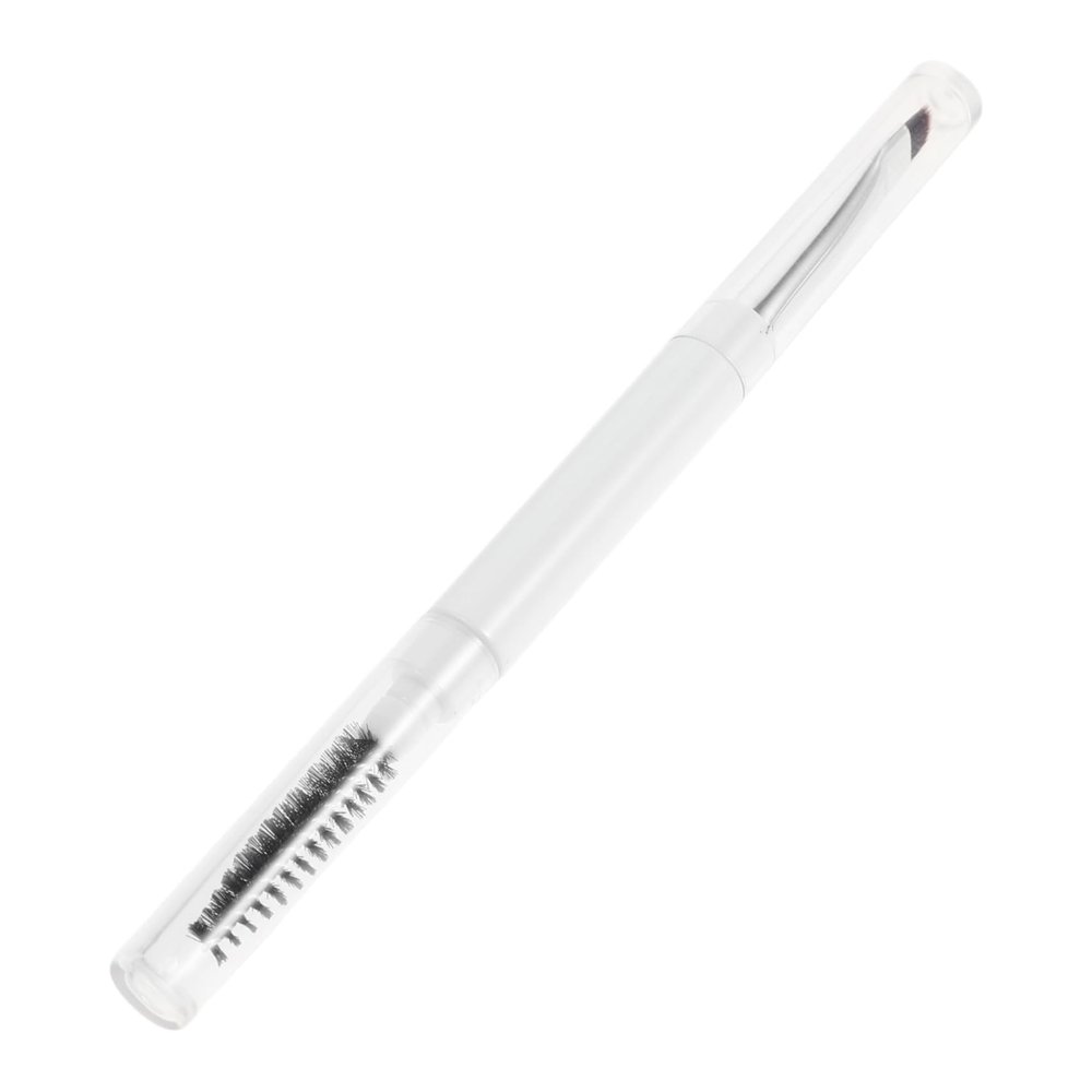 STOBAZA Double-end Eyebrow Brush with Soft Bristles Spiral Spoolie for Precise Brow Styling and Eyelash Grooming Makeup Applicator Tool Easy to Clean and Maintain for Women
