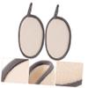 Alipis 2pcs Bath Loofah Sponges Soft Exfoliating Shower Body Scrubber for Deep Cleansing and Dead Skin Removal Comfortable Loofah Sponge Pads for Daily Bath Use view 3