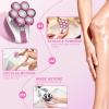 Electric Razors for Women, 7D Shavers for Women with LED Display, Rechargeable Waterproof Electric Shaver, Multi-Function Body Hair Shaver Grooming Kit for Legs/Face/Armpits/Bikini(Pink) view 3