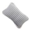 Alipis Mesh Bathtub Pillow with Neck and Shoulder Support Polyester Spa Bath Pillow with Strong Suction Cup Fit for Tubs and Spas Bathroom Headrest for Relaxation view 1