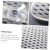 Alipis Mesh Bathtub Pillow with Neck and Shoulder Support Polyester Spa Bath Pillow with Strong Suction Cup Fit for Tubs and Spas Bathroom Headrest for Relaxation view 4