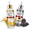Black Rice Exfoliant+Rice Ampoule Exfoliant,Exfoliating Face Scrub & Body Scrub Dead Skin Cells Blackheads Remover For All Skin Types Korean Skin Care 100ml view 1