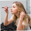 Luxshiny 3pcs Lash Fan Brushes with Soft Dense Fibers Angled Eyebrow and Mascara Applicators for Lash Separation Comfortable Wood Handles for Precise Eye Makeup Grooming view 3