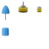 22Pcs Buffing Waxing Polishing Sponge Pads Kit Set Car Wheel Hub Polish Shank Foam Polisher(15mm Back pad) view 2