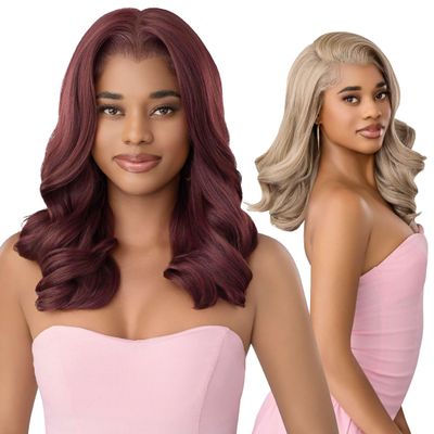 Outre Lace Front Wig -Perfect Hair Line 13X6 - True Frontal Peak 715 (DARK BROWN 2)