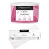 Cirpil Fiorella Bundle: Fiorella 400g Depilatory Strip Wax Tin + Organic Waxing Strips (250p) view 1