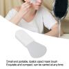Silicone Mask Brush Mini Short Handle Mud Applicator Soft Portable Facial Beauty Tool Skin Safe Ergonomic Design for Spa Home Skincare 10PCS White (Scalloped thumb style) view 4