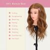 Mannequin Head for Hair Styling Practice 100% Human Hair with Stand, Realistic Rooted Training Head for Beauty School, Cosmetology, Wig Practice (Brown/Blonde) (Brown) view 3