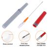 Moduzila Emergency Decompression Needles, Lightweight First Aid Accessory 14G Piercing Needles for Outdoor Exploration Camping Trekking, 2pcs/set view 4
