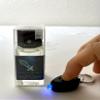 18ml Secrets in the light' invisible ink glows under UV light. free hand demon pattern on face, arms, legs. view 4