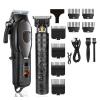Hair Clippers Set for Men, LED Display, Professional Cordless Clipper Shaver Beard Trimmer for Him view 1