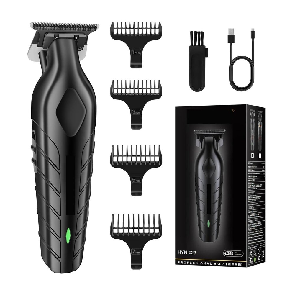 QICOQ Professional Men Electric Hair Clippers Barber Cutting Machine Rechargeable Trimmer Beard Shaving Cut Trimming Clipper