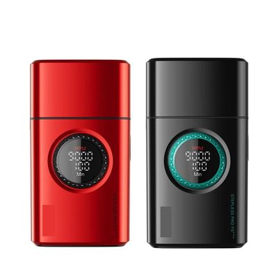 Beard Trimmer Professional Shaver 9000 RPM Razor Rechargeable Electric Safety LED Shaving Machine for Men V-378(Black)