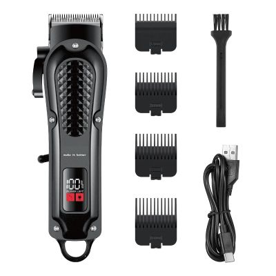 EWKYLSEM Electric Hair Clipper UBS Rechargeable Cordless Beard Trimmer Men Powerful Trimming Tool HYN-212