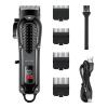 EWKYLSEM Electric Hair Clipper UBS Rechargeable Cordless Beard Trimmer Men Powerful Trimming Tool HYN-212 view 1