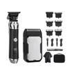 QICOQ Hair Cutting Machine Hair Clipper Men's 2 Set Electric Professional Shaver Rechargeable USB Digital Display for Men Gift(Black) view 1